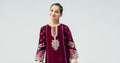 Maria B | 3 Piece Embroidered Velvet Suit | MKS-W24-32 - by - Libasekhas UK - Registered Vendor of : Maria B - 100% Original Designer Dresss