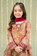 Maria B | 3 Piece Embroidered Cotton Maoori Net Suit | MKS-W24-35 - by - Libasekhas UK - Registered Vendor of : Maria B - 100% Original Designer Dresss