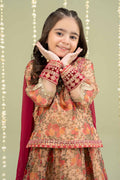 Maria B | 3 Piece Embroidered Cotton Maoori Net Suit | MKS-W24-35 - by - Libasekhas UK - Registered Vendor of : Maria B - 100% Original Designer Dresss