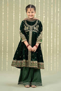 Maria B | 3 Piece Embroidered Velvet Suit | MKS-W24-40 - by - Libasekhas UK - Registered Vendor of : Maria B - 100% Original Designer Dresss