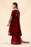 Maria B | 3 Piece Embroidered Velvet Suit | MKS-W24-40 - by - Libasekhas UK - Registered Vendor of : Maria B - 100% Original Designer Dresss