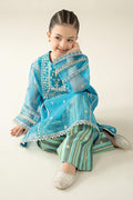 2 Piece Embroidered Organza Suit - Kids Clothing - available at Maria Faisal in UK and USA.
