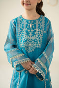 2 Piece Embroidered Organza Suit - Kids Clothing - available at Maria Faisal in UK and USA.
