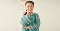 2 Piece Embroidered Organza Suit - Kids Clothing - available at Maria Faisal in UK and USA.