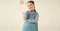 3 Piece Embellished Organza Suit - Kids Clothing - available at Maria Faisal in UK and USA.