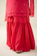 3 Piece Embellished Organza Suit - Kids Clothing - available at Maria Faisal in UK and USA.