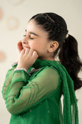 3 Piece Embellished Organza Suit - Kids Clothing - available at Maria Faisal in UK and USA.