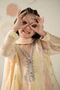 3 Piece Embroidered Organza Suit - Kids Clothing - available at Maria Faisal in UK and USA.