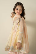 3 Piece Embroidered Organza Suit - Kids Clothing - available at Maria Faisal in UK and USA.