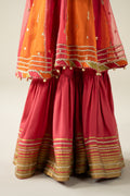 3 Piece Embroidered Organza Suit - Kids Clothing - available at Maria Faisal in UK and USA.