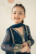 3 Piece Embroidered Organza Suit - Kids Clothing - available at Maria Faisal in UK and USA.