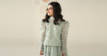 3 Piece Embroidered Organza Suit - Kids Clothing - available at Maria Faisal in UK and USA.