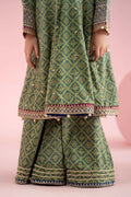 3 Piece Embroidered PK Raw Silk Suit - Kids Clothing - available at Maria Faisal in UK and USA.