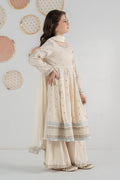 3 Piece Embroidered Velvet Suit - Kids Clothing - available at Maria Faisal in UK and USA.