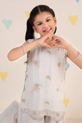 kids-clothes-mks-ea26-01-aqua by Maria B Kids - Designer Dress  - Type : KidsClothes - Available at Libasekhas UK - 100% Original 