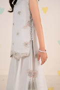 kids-clothes-mks-ea26-01-aqua by Maria B Kids - Designer Dress  - Type : KidsClothes - Available at Libasekhas UK - 100% Original 