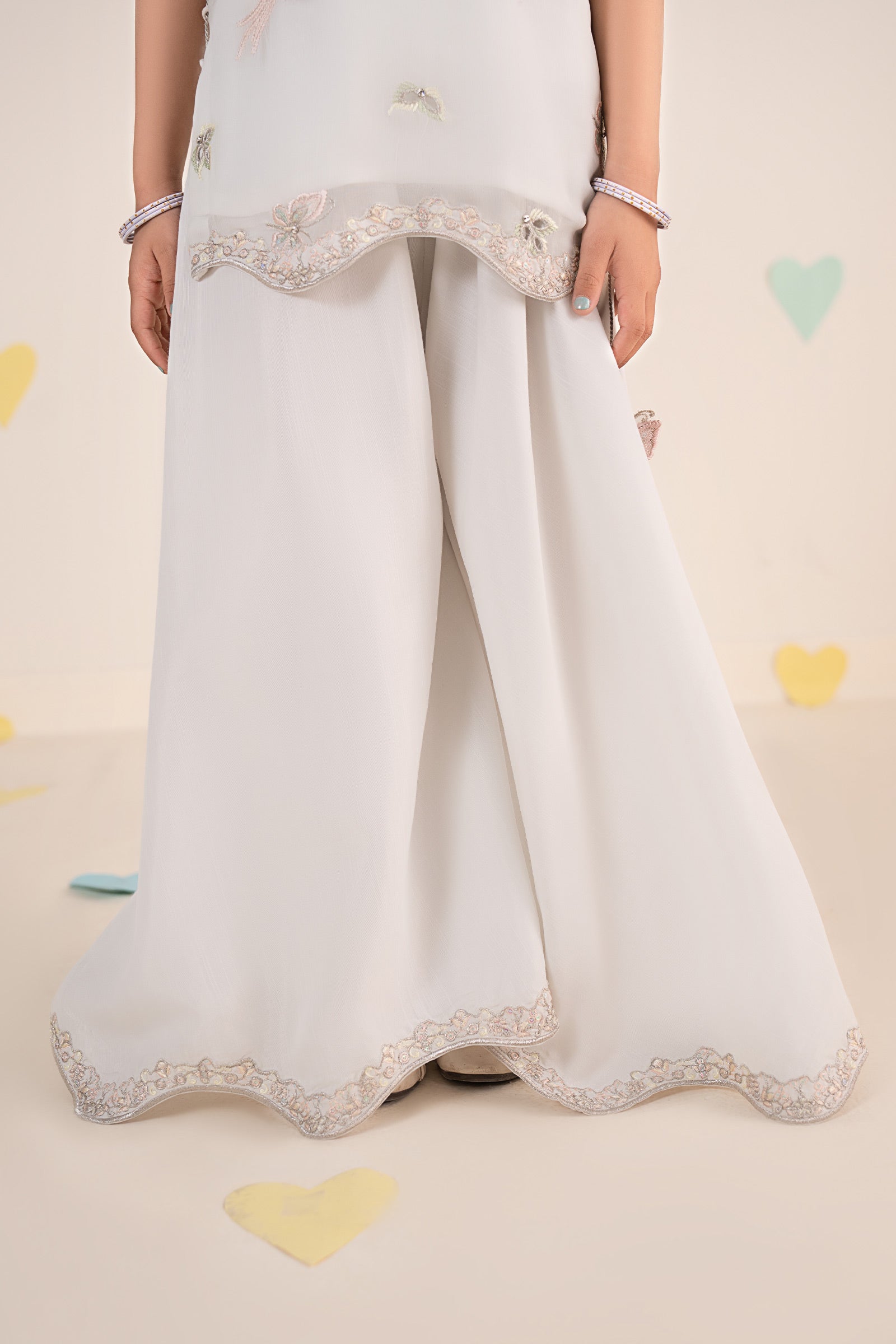 kids-clothes-mks-ea26-01-aqua by Maria B Kids - Designer Dress  - Type : KidsClothes - Available at Libasekhas UK - 100% Original 
