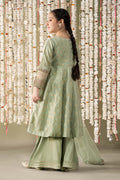 Maria B | 3 Piece Embroidered Cotton Lurex Suit | MKS-EF25-12 - by - Libasekhas UK - Registered Vendor of : Maria B - 100% Original Designer Dresss