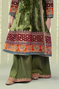 Maria B | 3 Piece Embroidered Velvet Suit | MKS-W24-15 - by - Libasekhas UK - Registered Vendor of : Maria B - 100% Original Designer Dresss