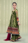 Maria B | 3 Piece Embroidered Velvet Suit | MKS-W24-15 - by - Libasekhas UK - Registered Vendor of : Maria B - 100% Original Designer Dresss