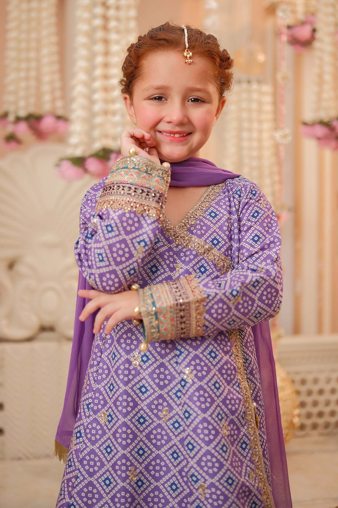Maria B | 3 Piece Embroidered Raw Silk Suit | MKS-W24-20 - by - Libasekhas UK - Registered Vendor of : Maria B - 100% Original Designer Dresss