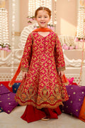 Maria B | 3 Piece Embroidered Jamawar Suit | MKS-W24-30 - by - Libasekhas UK - Registered Vendor of : Maria B - 100% Original Designer Dresss