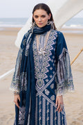 Marjjan | Mavi Lawn | MLL-19 A (TEAL BLUE) - by Libasekhas UK - Registered Vendor of : Marjjan - 100% Original Designer Dress