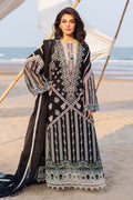 Marjjan | Mavi Lawn | MLL-19 B (BLACK) - by Libasekhas UK - Registered Vendor of : Marjjan - 100% Original Designer Dress