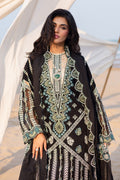 Marjjan | Mavi Lawn | MLL-19 B (BLACK) - by Libasekhas UK - Registered Vendor of : Marjjan - 100% Original Designer Dress