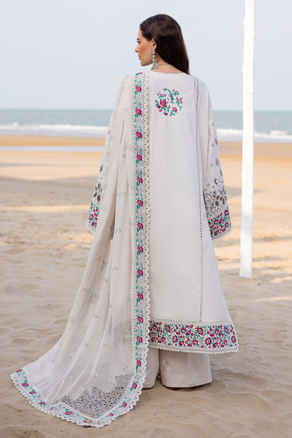 Marjjan | Mavi Lawn | MLL-21 A (SILVER SKIN) - by Libasekhas UK - Registered Vendor of : Marjjan - 100% Original Designer Dress