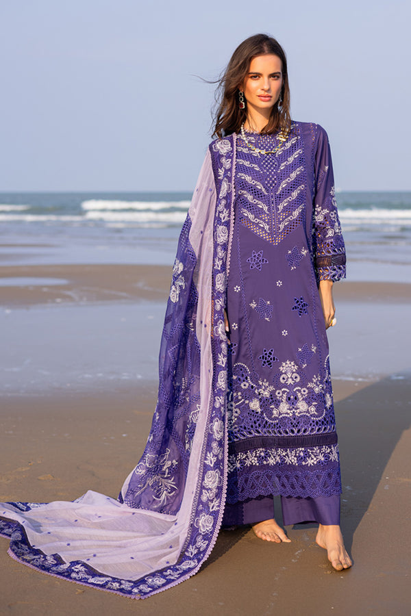 Marjjan | Mavi Lawn | MLL-22 A (PURPLE) - by Libasekhas UK - Registered Vendor of : Marjjan - 100% Original Designer Dress