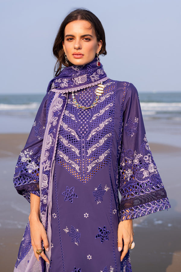 Marjjan | Mavi Lawn | MLL-22 A (PURPLE) - by Libasekhas UK - Registered Vendor of : Marjjan - 100% Original Designer Dress