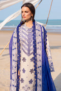 Marjjan | Mavi Lawn | MLL-22 B (SKIN) - by Libasekhas UK - Registered Vendor of : Marjjan - 100% Original Designer Dress