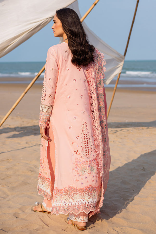 Marjjan | Mavi Lawn | MLL-24 A (PEACH) - by Libasekhas UK - Registered Vendor of : Marjjan - 100% Original Designer Dress