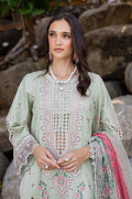 Marjjan | Mavi Lawn | MLL-24 B (PASTEL GREEN) - by Libasekhas UK - Registered Vendor of : Marjjan - 100% Original Designer Dress