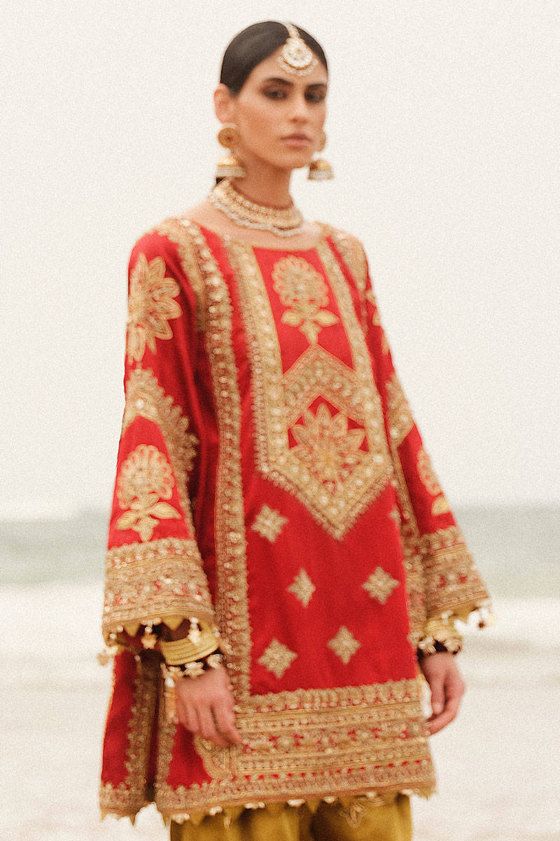 MNR | Gehraiyaan Shaadi Collection | Atlas - by - Libasekhas UK - Registered Vendor of : MNR - 100% Original Designer Dresss