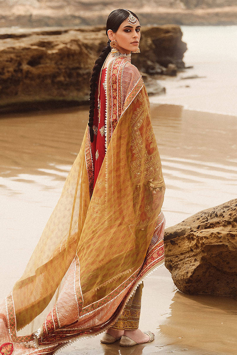 MNR | Gehraiyaan Shaadi Collection | Atlas - by - Libasekhas UK - Registered Vendor of : MNR - 100% Original Designer Dresss