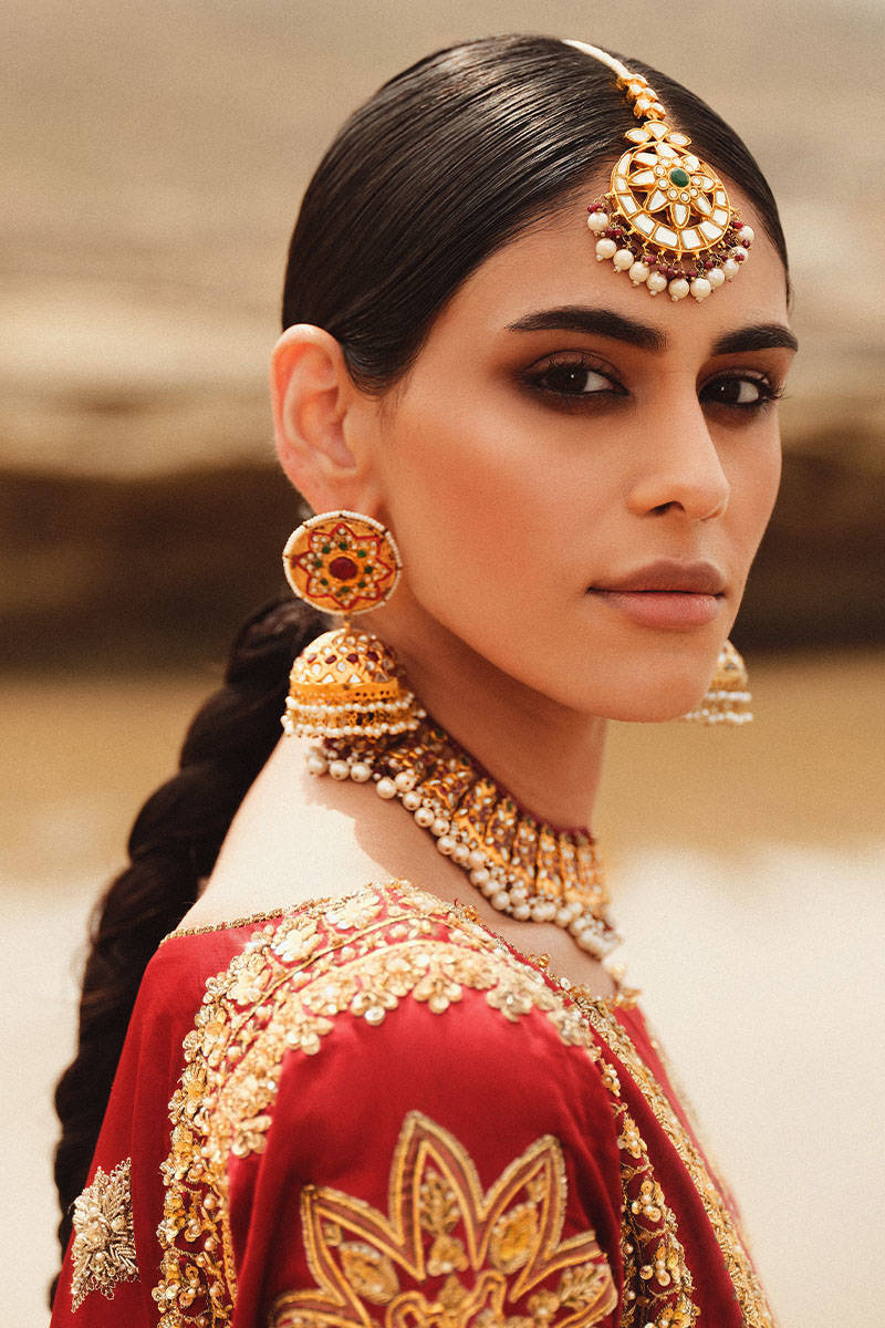 MNR | Gehraiyaan Shaadi Collection | Atlas - by - Libasekhas UK - Registered Vendor of : MNR - 100% Original Designer Dresss