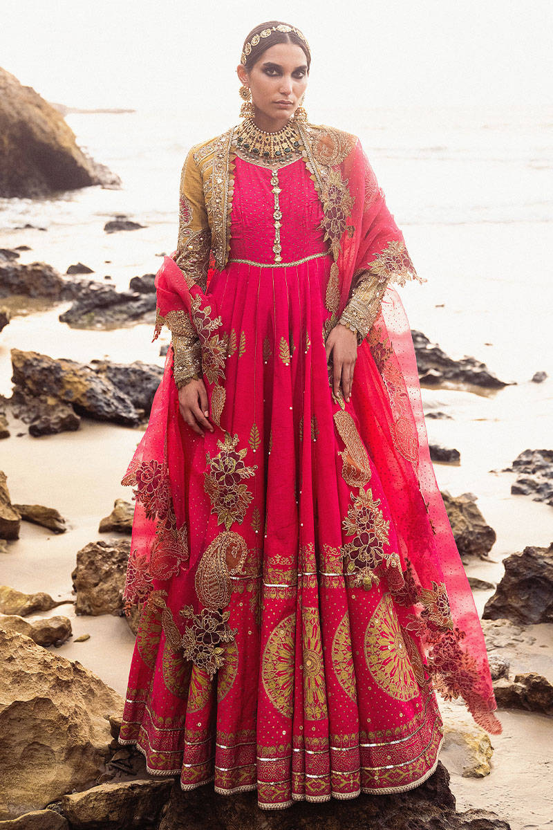 MNR | Gehraiyaan Shaadi Collection | Bareen - by - Libasekhas UK - Registered Vendor of : MNR - 100% Original Designer Dresss