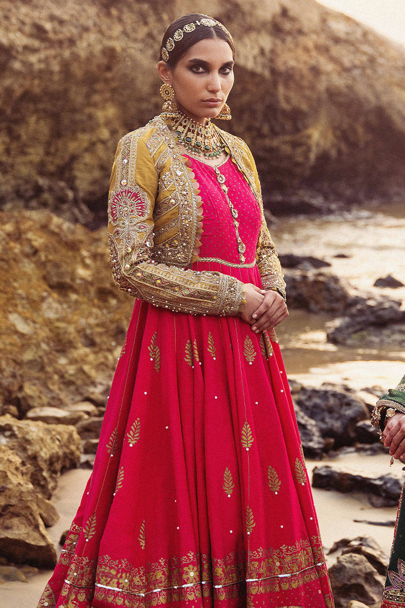 MNR | Gehraiyaan Shaadi Collection | Bareen - by - Libasekhas UK - Registered Vendor of : MNR - 100% Original Designer Dresss