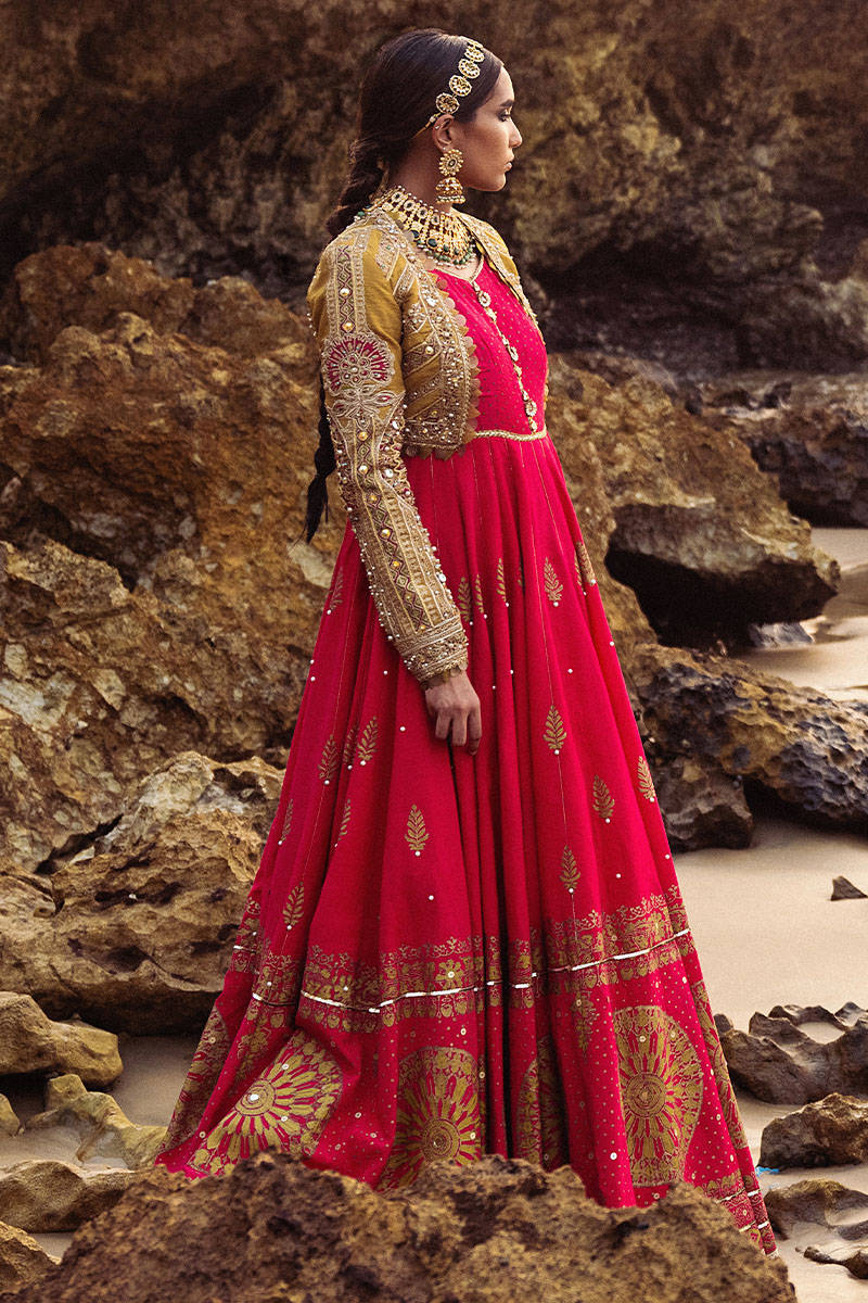 MNR | Gehraiyaan Shaadi Collection | Bareen - by - Libasekhas UK - Registered Vendor of : MNR - 100% Original Designer Dresss