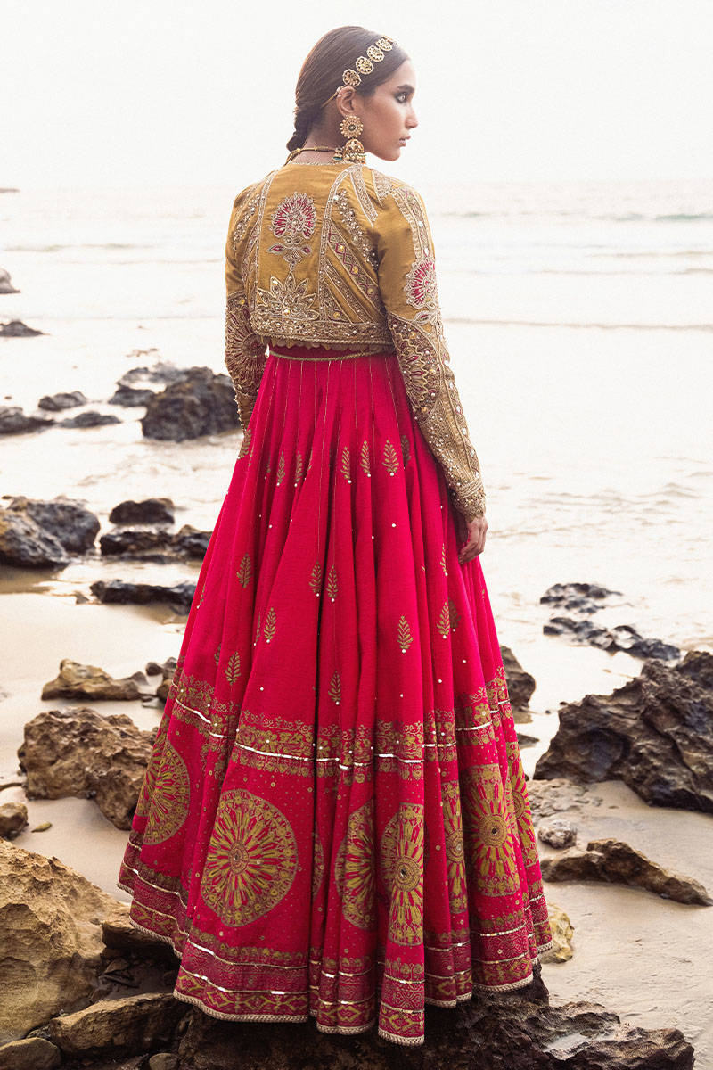 MNR | Gehraiyaan Shaadi Collection | Bareen - by - Libasekhas UK - Registered Vendor of : MNR - 100% Original Designer Dresss