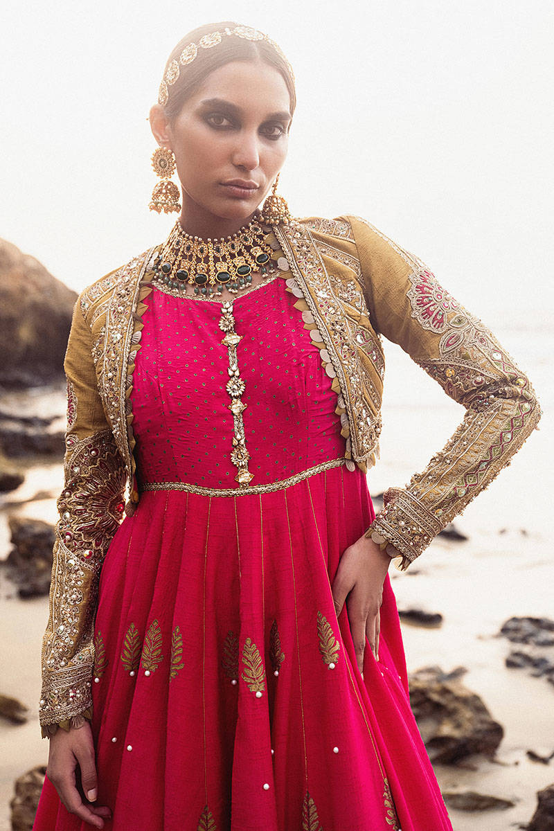 MNR | Gehraiyaan Shaadi Collection | Bareen - by - Libasekhas UK - Registered Vendor of : MNR - 100% Original Designer Dresss