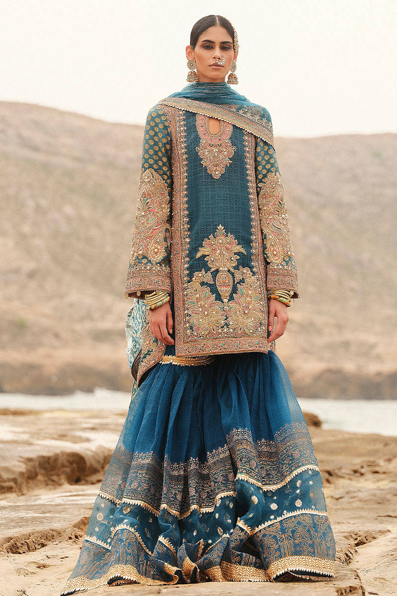 MNR | Gehraiyaan Shaadi Collection | Anabiya - by - Libasekhas UK - Registered Vendor of : MNR - 100% Original Designer Dresss
