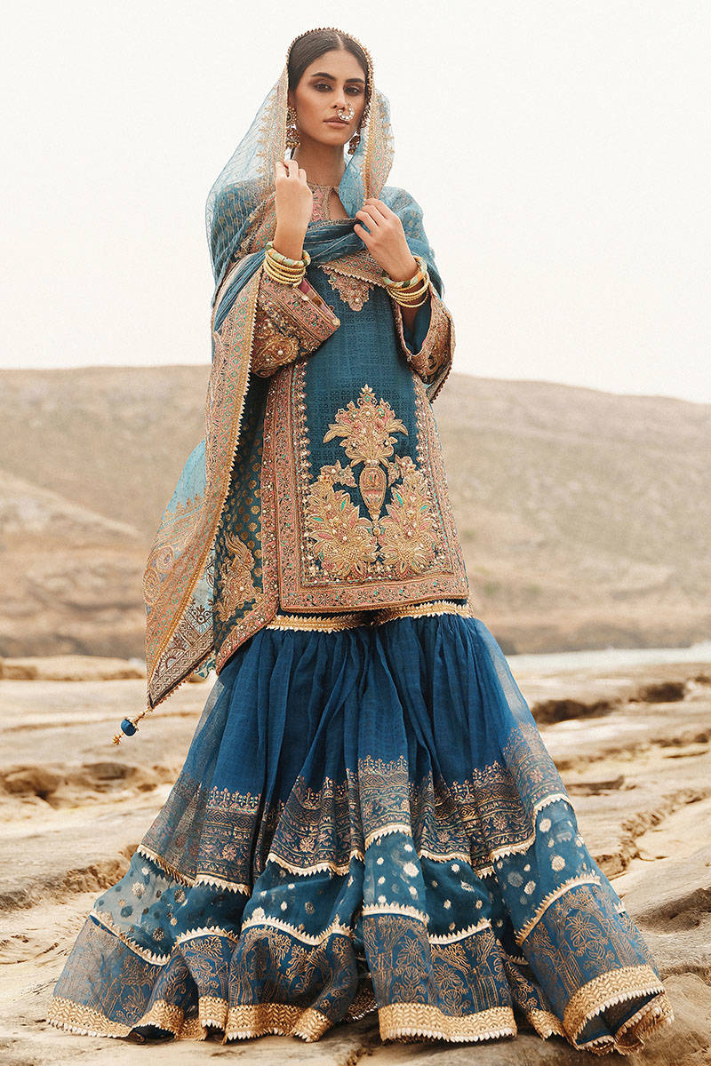MNR | Gehraiyaan Shaadi Collection | Anabiya - by - Libasekhas UK - Registered Vendor of : MNR - 100% Original Designer Dresss