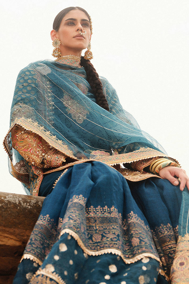 MNR | Gehraiyaan Shaadi Collection | Anabiya - by - Libasekhas UK - Registered Vendor of : MNR - 100% Original Designer Dresss