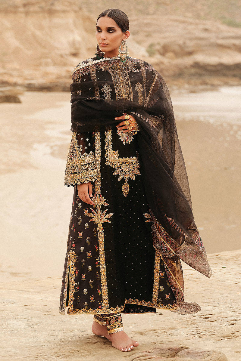 MNR | Gehraiyaan Shaadi Collection | Shamaim - by - Libasekhas UK - Registered Vendor of : MNR - 100% Original Designer Dresss