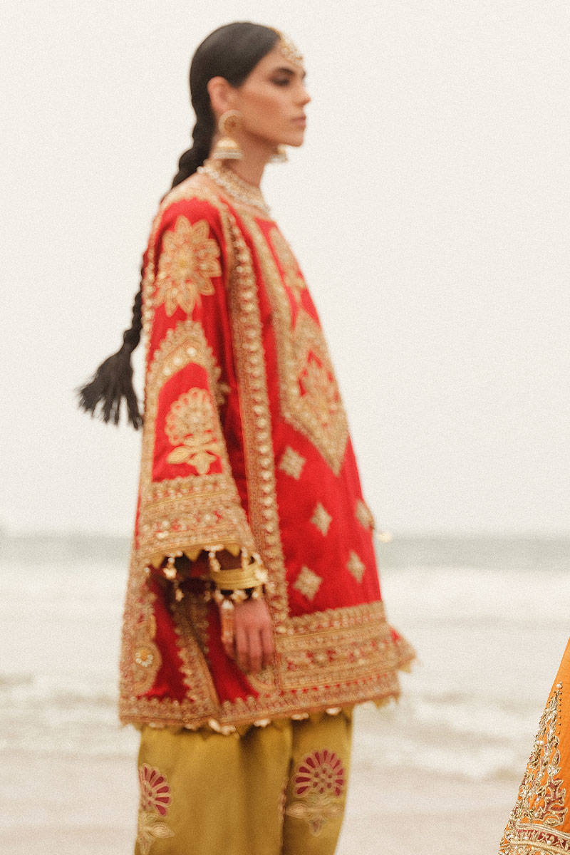 MNR | Gehraiyaan Shaadi Collection | Atlas - by - Libasekhas UK - Registered Vendor of : MNR - 100% Original Designer Dresss