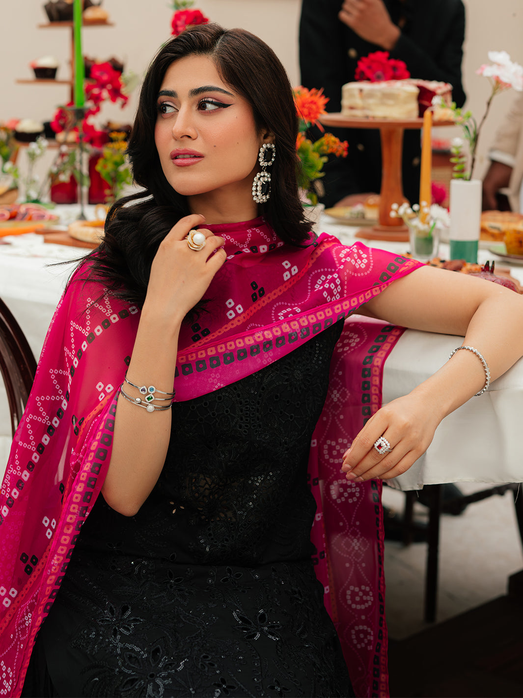 Mahnur | Allenura Luxury Lawn 24 | MOCHA - by - Libasekhas UK - Registered Vendor of : Mahnur - 100% Original Designer Dresss