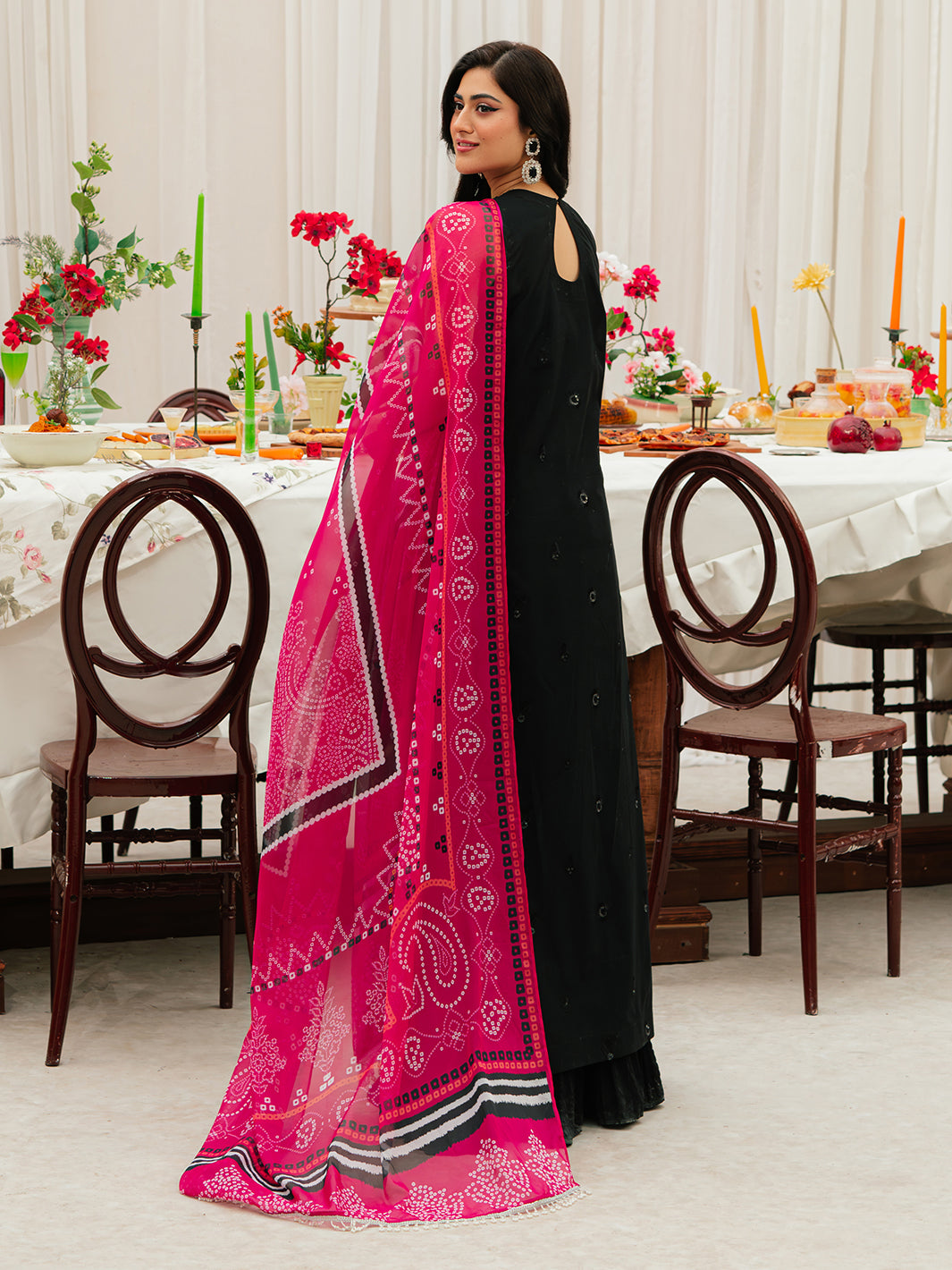 Mahnur | Allenura Luxury Lawn 24 | MOCHA - by - Libasekhas UK - Registered Vendor of : Mahnur - 100% Original Designer Dresss
